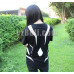 New! To Aru Majutsu no Index Scientific Railgun Accelerator T-shirt Black Tee Cosplay Costume 
